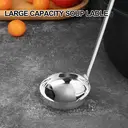 Maxcook Set of 2 - Hotpot Ladle Stainless Steel Soup Ladle Leaky Spoon image 3