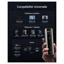 CUKTECH 15 Ultra PB200U Batterie externe à charge rapide 20000 mAh 140 W USB-C 3 ports PD 3.1 pour PC portable - Gris image 2