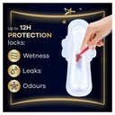 Always Ultra Sanitary Towels Secure Night Extra Size 5 Wings 14 Pads image 3