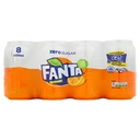 Fanta Orange Zero Sugar 8 X 330ml image 1