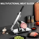 Maxcook Stainless Steel Meat Slicer - Extended Length image 3