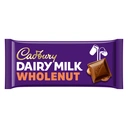 Cadbury Dairy Milk Whole Nut Chocolate Bar 180g image 0