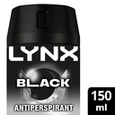 Lynx Anti-Perspirant Aerosol Black 150ml image 3