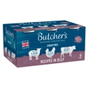 Butcher's Recipes in Jelly Wet Dog Food Tins 6 x 400g image 0