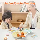 TOP BRIGHT Montessori Math Learning Toy for 3 Years Old Children - Finger Counting Game for Learning Numbers， Educational Numberblocks Toys for 3 4 5 Years Old Boys Girls Gifts, New Year Sale , Top gift picks image 4