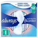 Always FlexProtect Sanitary Towels Normal With Wings Size 1 12 Pads image 1