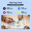 inkcloud 117A Cartouche de toner pour HP 117X/178nw/178nwg - Magenta image 1