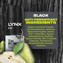 Lynx Anti-Perspirant Aerosol Black 150ml image 8