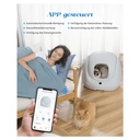 CATLINK Smart Self-Cleaning Cat Litter Box BayMax  Lite, 70L Extra-Large for 3.5-22 lbs Cats, 8-Layer Safety System, App Health Monitoring for Multi-Cat Homes, 4 Cleaning Modes, Low-Entry Design image 6