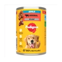 Pedigree Adult Wet Dog Food Original in Loaf 400g Can image 3