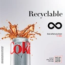Diet Coke 24 X 330ml image 3