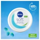 NIVEA Soft Moisturiser Face Body & Hands 200ML image 2