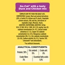 Go-Cat with a Tasty Duck and Chicken Mix 1+ Years Adult 750g image 6