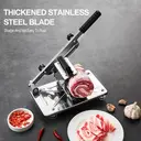 Maxcook Stainless Steel Meat Slicer - Extended Length image 4