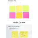 M&G Sticky Notes Neon Colours 76x76 image 1