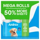 Andrex Complete Clean Toilet Tissues, 2-Ply, 6 XL Rolls image 4