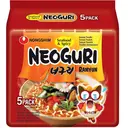 NONGSHIM Neoguri Ramyun Nouilles udon épicées saveur fruits de mer - 5 x 120 g image 0