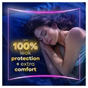 Always Platinum Secure Night Extra Sanitary Towels With Wings Size 5 12 Pads image 5