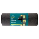 Morrisons 20 Tie Top Refuse Sacks image 1