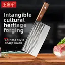 WANGMAZI Kitchen Knife Household Knife Meat Cutting Vegetables Slicing Sharp Stainless Steel image 1