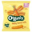 Organix Crunchy Carrot Sticks 6+ Months 20g image 0