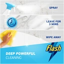 Flash Multipurpose Bleach Cleaning Spray For Hard Surfaces, 800ml image 1