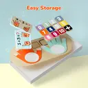 TOP BRIGHT Montessori Math Learning Toy for 3 Years Old Children - Finger Counting Game for Learning Numbers， Educational Numberblocks Toys for 3 4 5 Years Old Boys Girls Gifts, New Year Sale , Top gift picks image 3