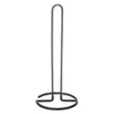 Porte-Papier Toilette en Métal Gris et PVC image 0