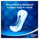 Always Maxi Profresh Night Sanitary Towels Without Wings 9 Pads image 2