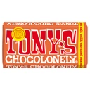 Tony's Chocolonely Fairtrade Milk Chocolate Caramel Sea Salt 180g image 0