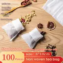 BJ Nonwoven Filter Bag For Tea,Seasoning,Traditional,Chinese Medicine 8*10cm, 100pcs image 8