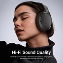 ACEFAST H6 Foldable Noise Cancellation Wireless Headphones - White image 2
