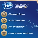 Bloo Colour Active Toilet Rim Block, Fresh Flowers, Single Pack image 4
