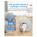 CATLINK Smart Self-Cleaning Cat Litter Box BayMax  Lite, 70L Extra-Large for 3.5-22 lbs Cats, 8-Layer Safety System, App Health Monitoring for Multi-Cat Homes, 4 Cleaning Modes, Low-Entry Design image 4