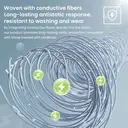 ochama [Anti-Static] Fleece Cardigan Polar Fleece Jacket Outdoor Men and Women Same Style Dark Gray 2XL image 3