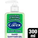 Carex Anti-Bacterial Hand Sanitiser Gel Aloe Vera 300 ml image 1