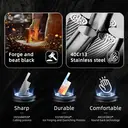 WANGMAZI Kitchen Knife Household Knife Meat Cutting Vegetables Slicing Sharp Stainless Steel image 2