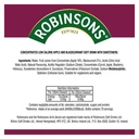 Robinsons No Added Sugar Squash Double Strength Apple & Blackcurrant 1.75L image 2