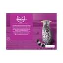 Whiskas 11+ Poultry Feasts Senior Wet Cat Food Pouches in Jelly 12 x 85g image 4