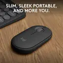 Logitech Pebble Mouse - Black image 1