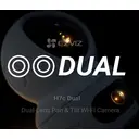EZVIZ H7c 2K+ caméra double objectif à couverture complète image 1