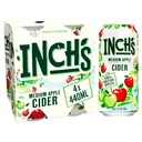 Inch's Medium Apple 4 X 440ml image 1