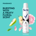 Sure  Anti-Perspirant Aerosol Invisible Pure 200ml image 4