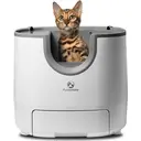 Furoomate Automatische Zelfreinigende Kattenbak Open Ontwerp met Geïntegreerde Veiligheidsbescherming image 0