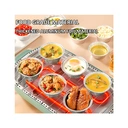 Maxcook 50pcs Aluminum Foil Baking Cups Disposable Cupcake Liners image 6