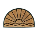 Coco & Coir Doormat Sunrise Natural/Black image 1
