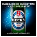 Beck's Blue Alcohol Free Beer Bottles 6X275ml image 4