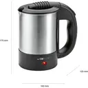 Clatronic WKR-3624 - Reisketel - 0,5L 700W Compact Wit image 8