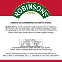Robinsons No Added Sugar Squash Summer Fruits 1L image 9