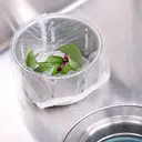 BJ Kitchen Sink Filter Screen 200 pieces, equipped with sewage sink, dishwashing basin, vegetable washing basin, garbage filter bag image 2